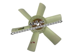 Крыльчатка вентилятора Ricardo R4105 пластик